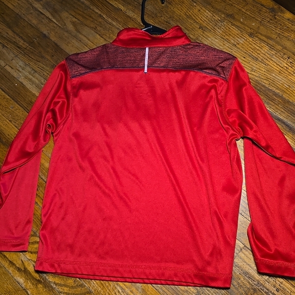 Washington Capitals Zip Up Cool Base Youth Meduim Red/Blue - Picture 5 of 5